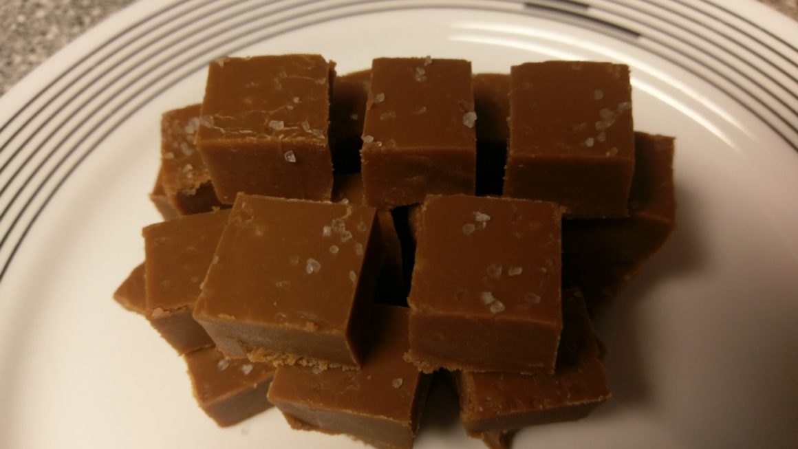 Salted Caramel Fudge