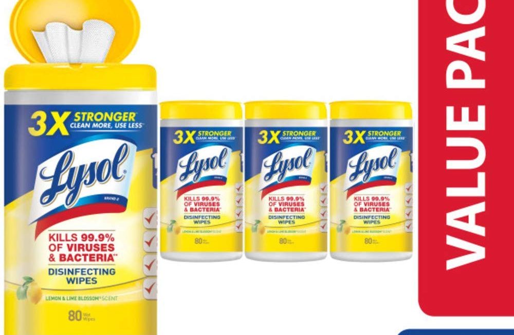 Expired: Lysol Disinfecting Wipes