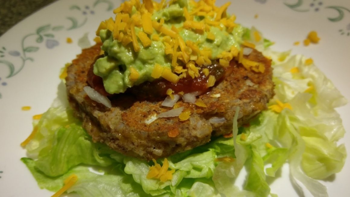 Rice and Bean Patties