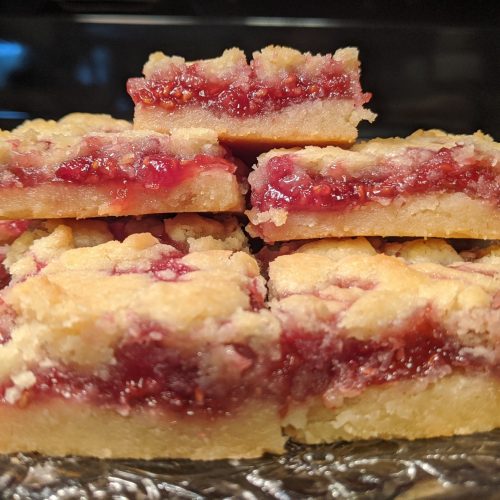 Raspberry Butter Bars The Frugaler