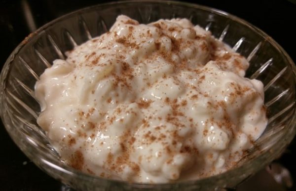 Leftover Rice Pudding