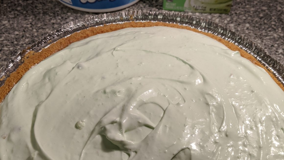 Pistachio Cream Cheese Pie