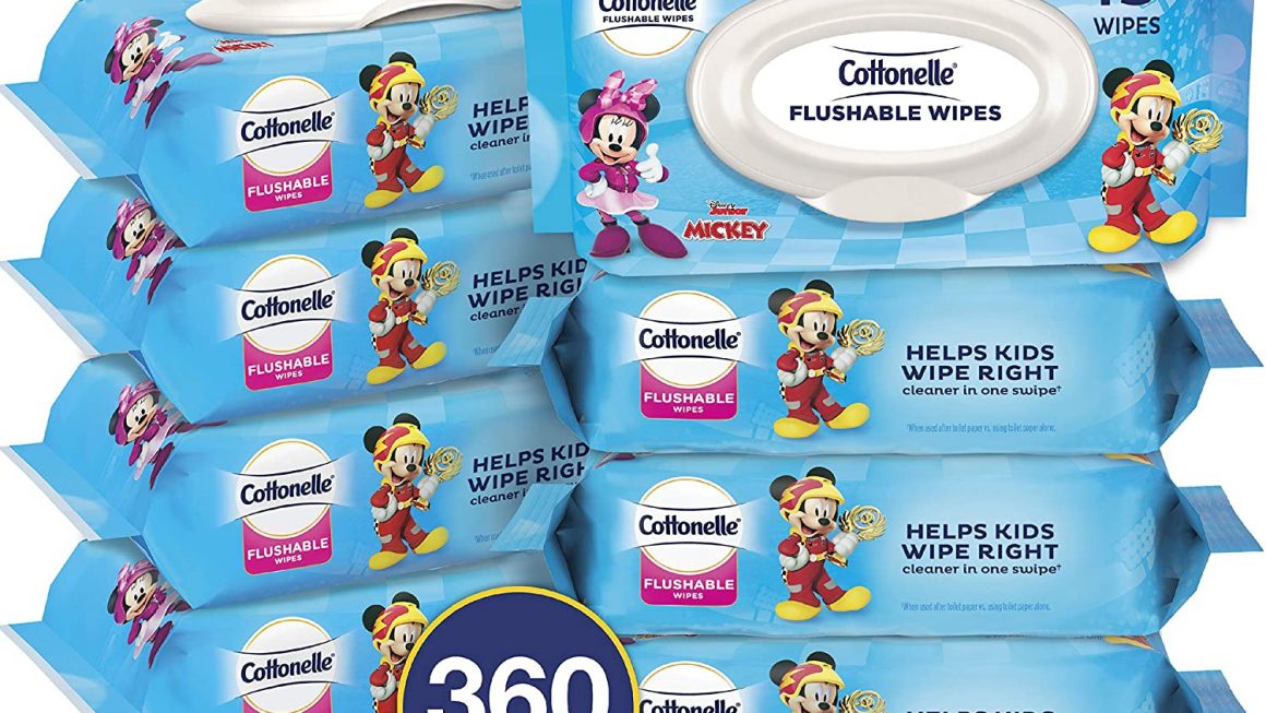 Expired: Cottonelle Flushable Toddler Wipes