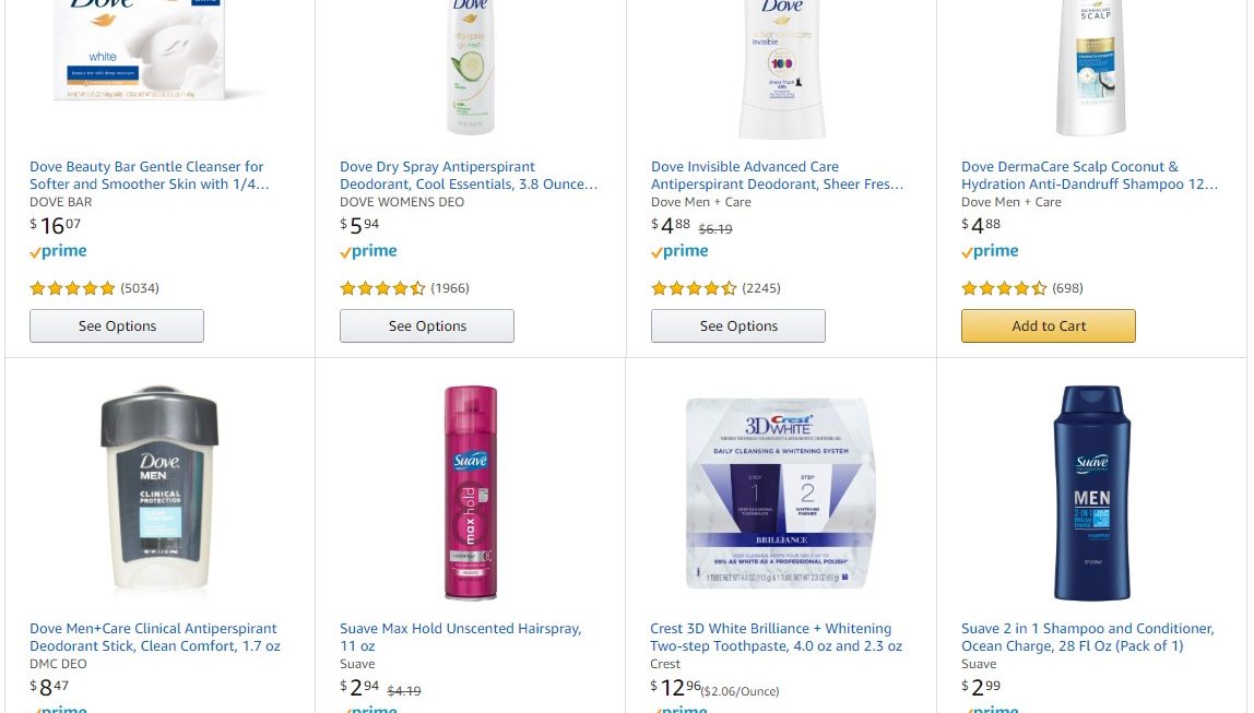 Expired: Amazon Buy 4, Save $5 on Health & Beauty