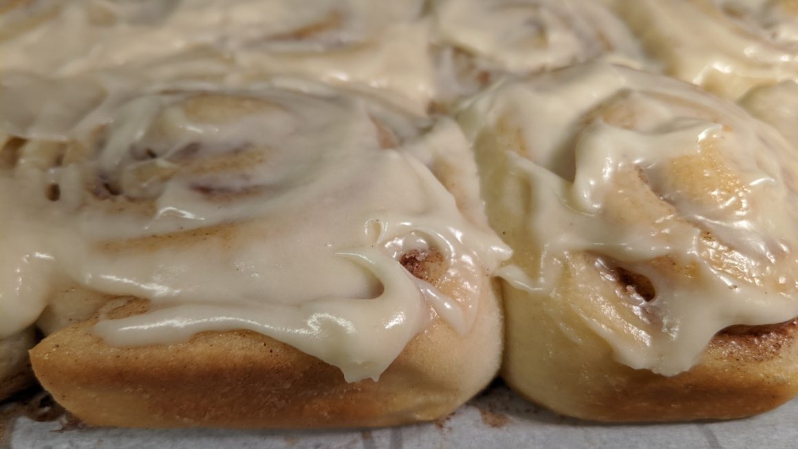 Bread Machine Cinnamon Rolls