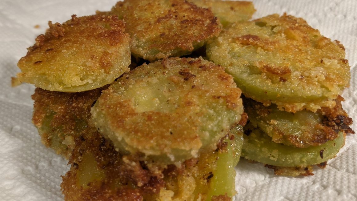 Frugal Fried Green Tomatoes