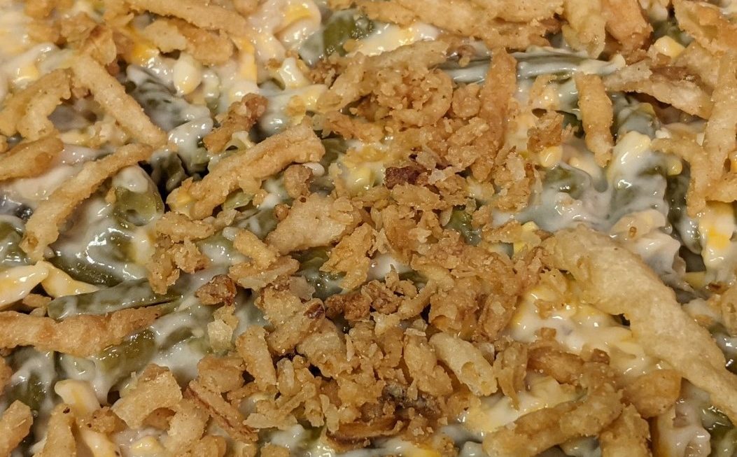 Cheesy Green Bean Casserole