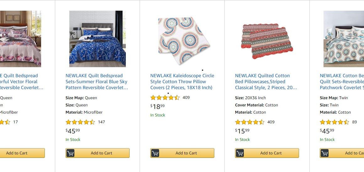 Expired: Amazon Bedding Sale