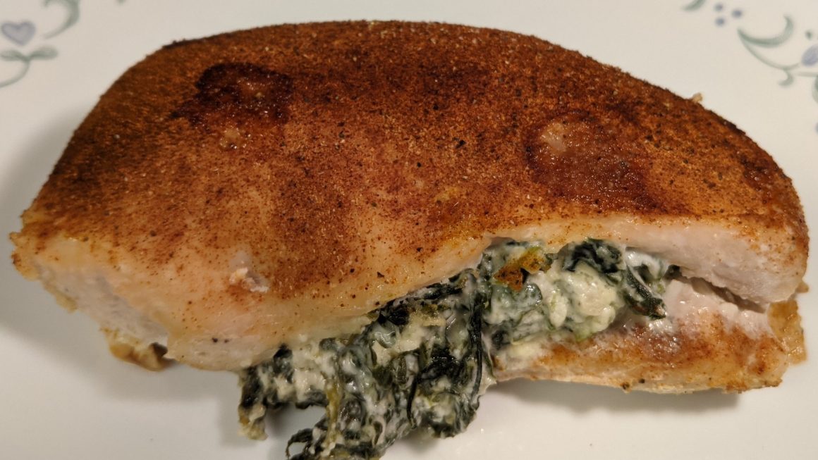 Spinach Stuffed Chicken Breasts