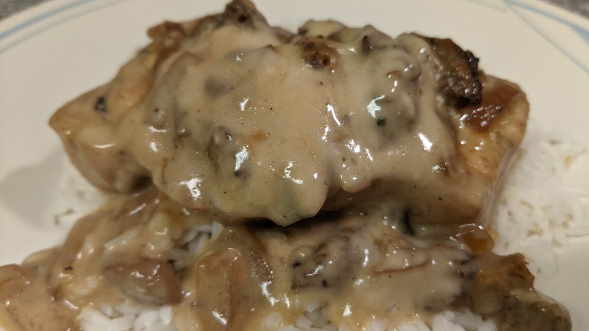 Creamy Mushroom Pork Chops