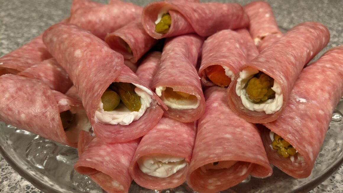 Salami Roll-Ups