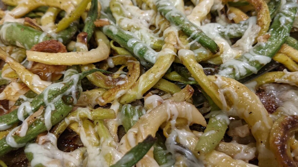 Pan-Fried Garlic Green Beans