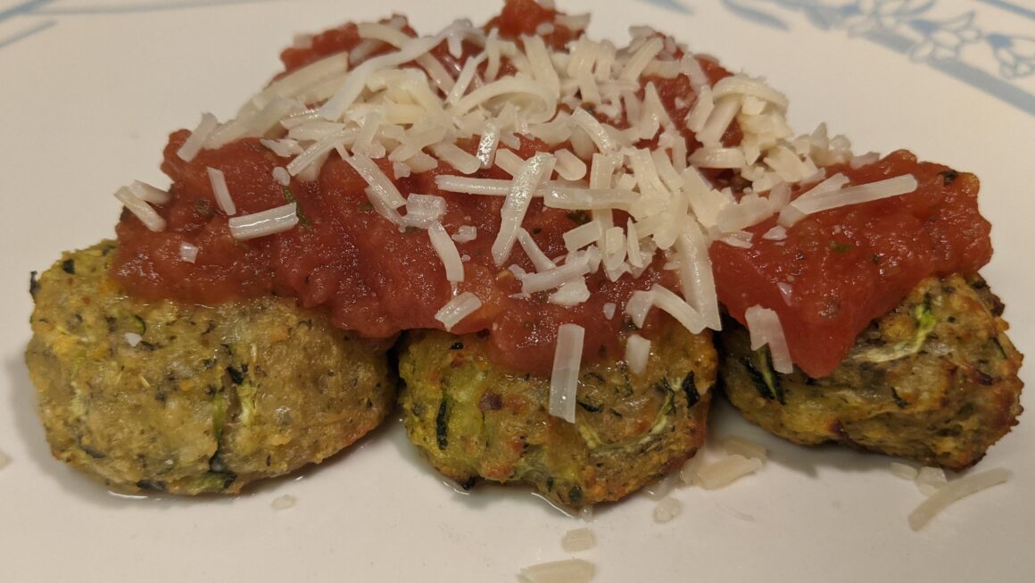 Baked Zucchini Bites