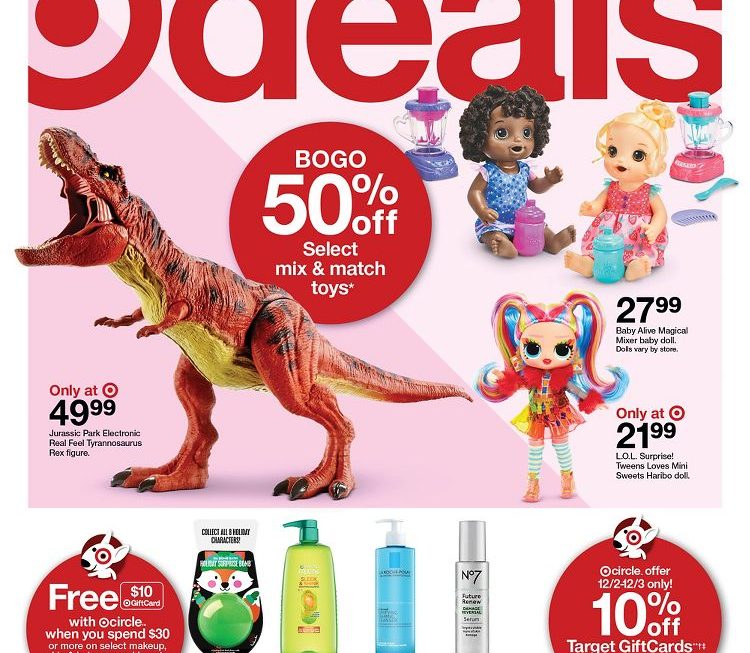 Target – Holiday Deals Dec 3 – Dec 9th 2023