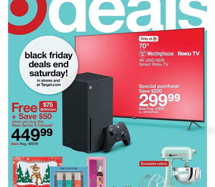 Target – Black Friday Deals Nov 19 – Nov 25th 2023