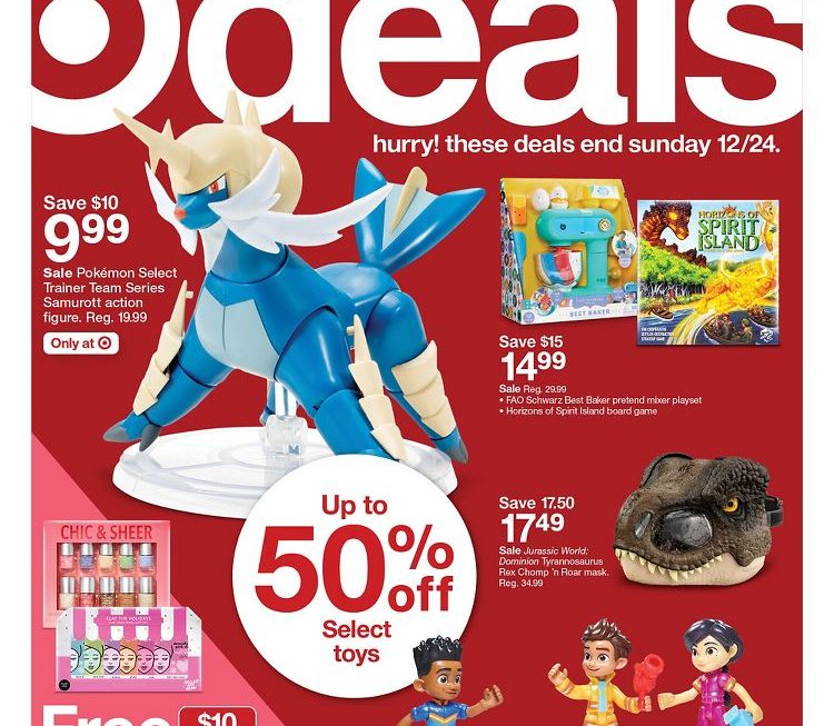 Target – Holiday Deals Dec 17 – 24th 2023